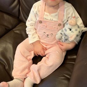 24m Carter’s Overall Set 🐰